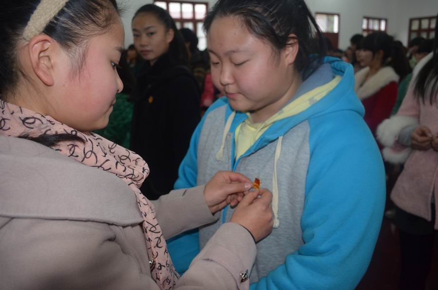 校团委举行纪念“12•9运动”78周年暨新团员入团宣誓仪式